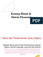 1. Konsep Bisnis & Sistem Ekonomi