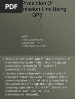 Protection of Transmission Line Using GPS