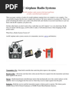 RC Airplane Radio Systems