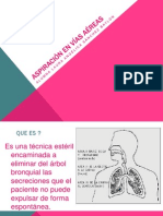 Aspiración en Vías Aéreas