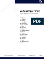 6 Autosampler Vials - End User