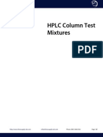 17 HPLC Column Test Mixtures - End User