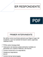 Primer respondiente - Básico