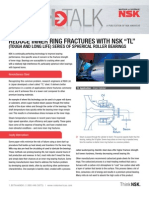 Reduce Inner Ring Fractures With NSK "TL": (Tough and Long Life) Series of Spherical Roller Bearings