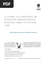 In-Mind_Português, 2011, Vol.2, Nº.1-2, Rodrigues, Lopes e Oliveira, Modelo do investimento de Rusbult em relacionamentos amorosos