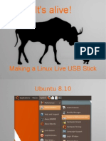 Creating a Linux “Live” USB