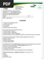 1 Prova Contabilidade CAIC