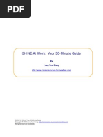 Download Shine at Work Your 30-Minute Guide by Long Yun Siang SN14319 doc pdf