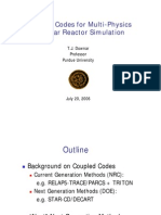Coupled Codes For Multi-Physics Nuclear Reactor Simulation: T.J. Downar Professor Purdue University