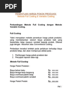 Download Metode Full Costing  Variable Costing by Willy Setiadi SN143208743 doc pdf