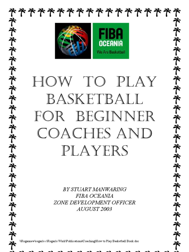 How To Play Basketball Book PDF