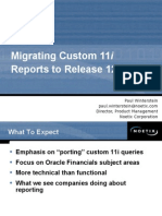 Oracle R12 Changes Tech and Functional