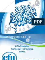 Emerging IcT in Insurance Sector