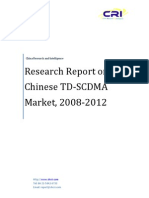Research Report On Chinese Tdscdma Market 20082012