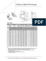 ASME B16.47 Series A Flange