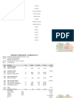 Presupuesto Perfil - Pescs - Irrigacion Pampamarca Aucara