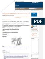 Dar Ordenes e Insturcciones en Ingles, Giving Commands and Orders With the Imperative Form (LECCION 7)