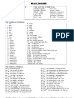 BASIC ENGLISH VOCABULARY AND PHRASES