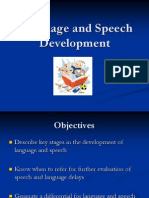Key Stages in Language and Speech Development