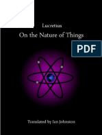 On The Nature of Things Lucretius