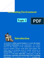 BBA UST Topic1 Accounting Environment