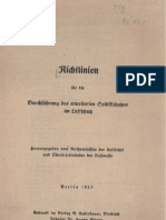 L.Dv.775 Richtlinien für die Durchführung des erweiterten Selbstschutzes im Luftschutz 1938