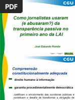 Apresentacao Ouvidoria Geral da União