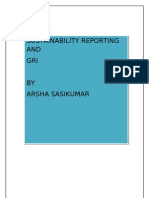 Sustainability Reporting in India