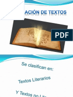 Clasificación de Textos