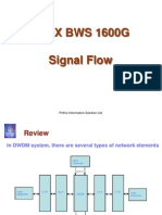 Signal flow bws1600g