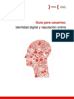 Guía para usuarios: Identidad digital y reputación online (2012) - INTECO