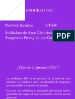 Proceso TIG: Soldadura de Arco Eléctrico con Tungsteno Protegida por Gas