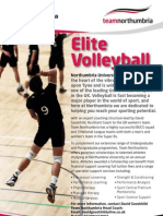 Volleyball Programme Northumbria