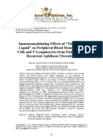 Immunomodulating Effects of Tien-Hsien Liquid