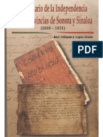 92868711 Diccionario de La Independencia en Las Provincias de Sonora y Sinaloa Lopez Alanis