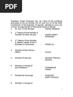 Download President Musveni Carries Out Minor Re-Organization of the Government 4 by The New Vision SN143319498 doc pdf