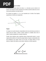 Ángulos opuestos por el vértice