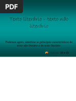 Modos Literrios e Textos Literrios