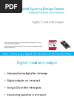 Mbed Course Notes - Digital Input and Output