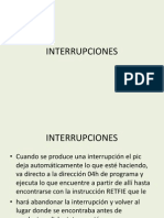 Interrupciones Pic