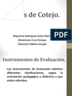 Listas de Cotejo PDF