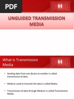 Unguided Transmission Media