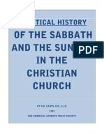26663196 a Critical History of Sabbath and Sunday