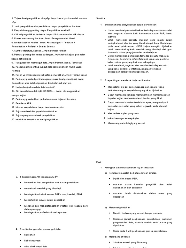 Contoh Soalan Kajian Penyelidikan - Coiffures o