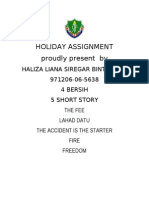 5shortstory = halizalianasiregarbanir