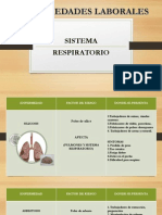 Enfermedades Laborales Sistema Respiratorio