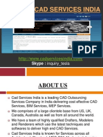 CAD Services India Offers Exclusive CAD Services, BIM Services and MEP Services