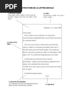 Structure Lettre