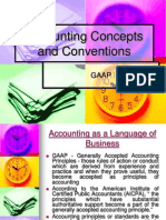 Accounting Concepts and Conventions