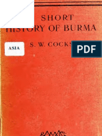 A Short History of Burma 
